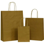 Stylish Brown Paper Bags with Handles at great prices